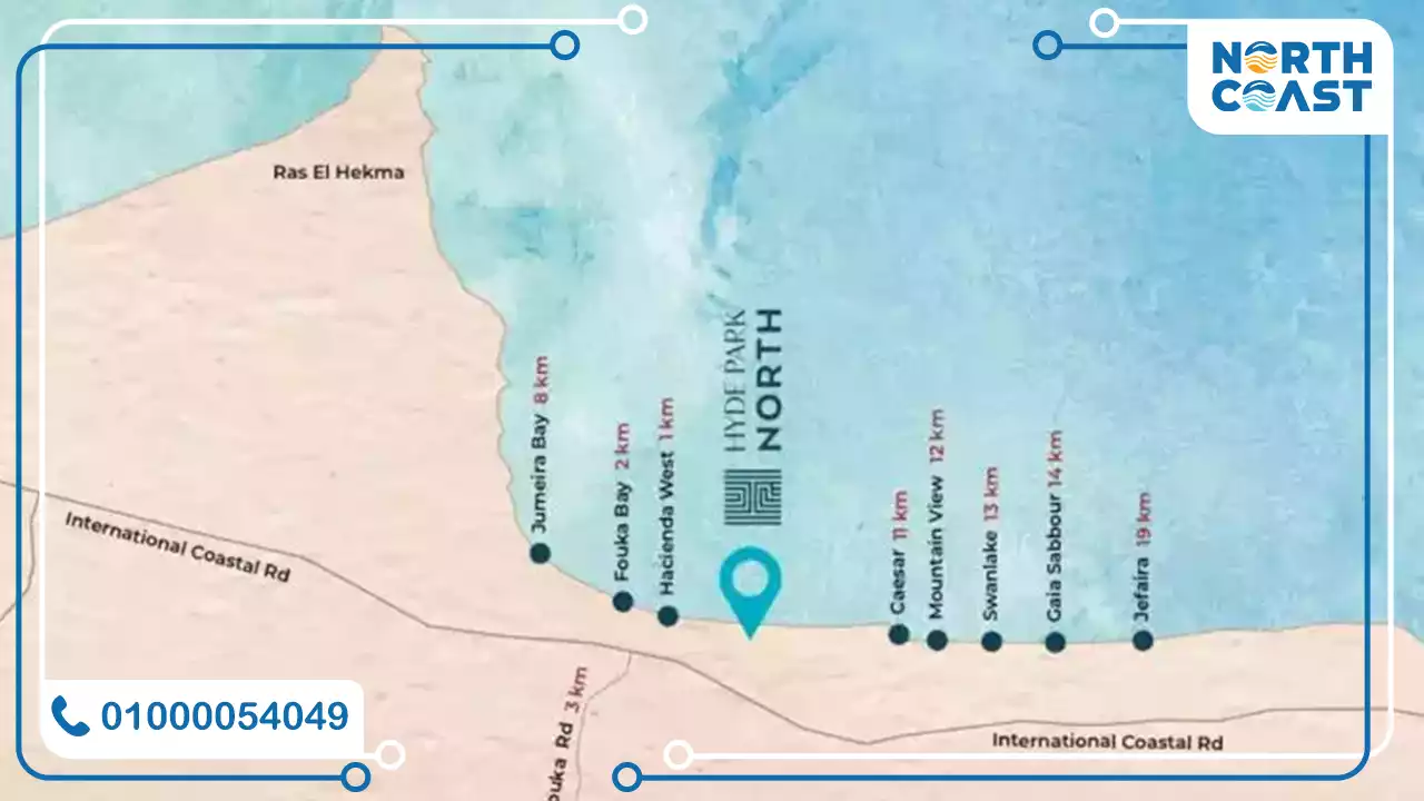 Location of the Village Sea Shore the North Coast