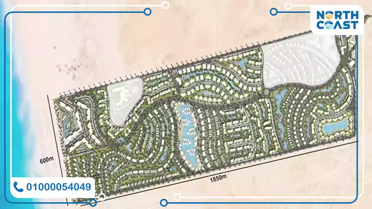 تفاصيل قرية جون سوديك الساحل الشمالي June Sodic North Coast اسعار ومساحات