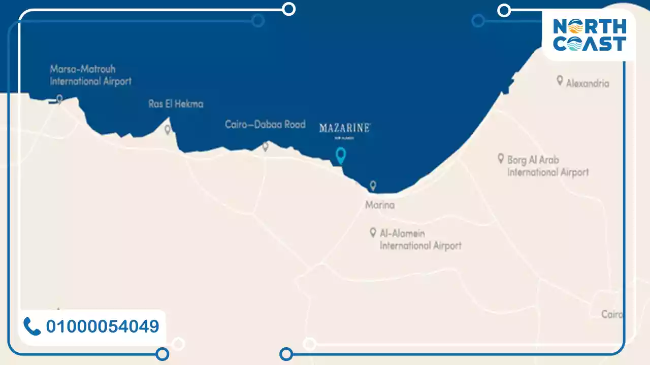 Details of Mazarine New Al Alamein Village prices and areas