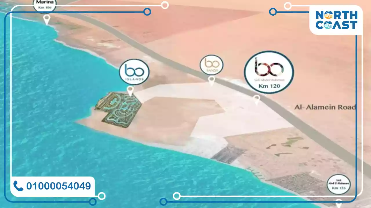 تفاصيل قرية بو ايلاند الساحل الشمالي Bo Island North Coast اسعار ومساحات